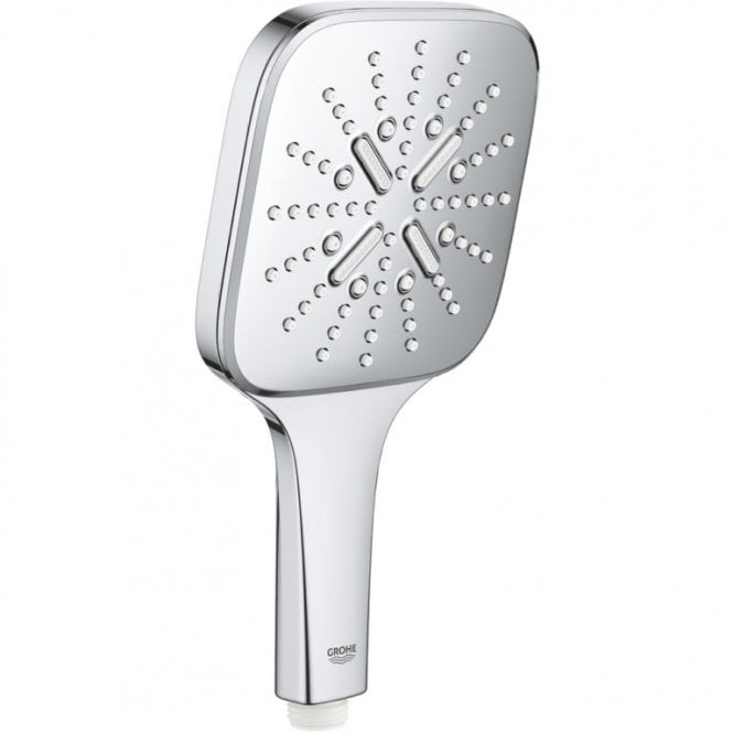 Grohe  Rain shower Smart active Cube Shower Handset With 3 Spray Patterns 6.6 Litre - Chrome