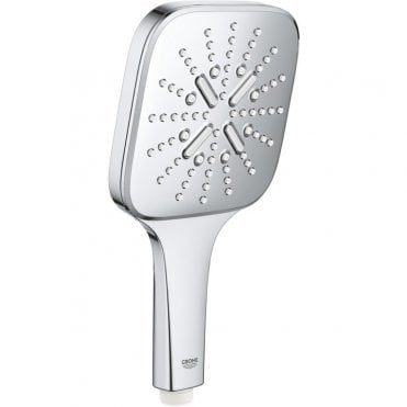 Grohe Rain shower Smart active Cube Shower Handset With 3 Spray Patterns 6.6 Litre - Chrome