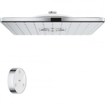 Grohe Rain shower SmartConnect 310 Cube Shower Head - Chrome