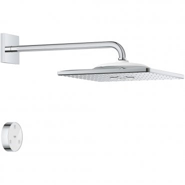 Grohe Rain shower SmartConnect Cube Shower Set - Chrome
