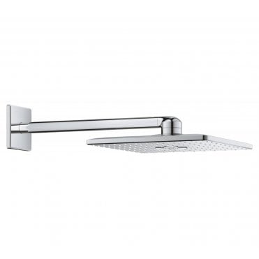 Grohe Rainshower 310 Smart Active Cube Head Shower Set 430mm 2 Spray Patterns - 26479000