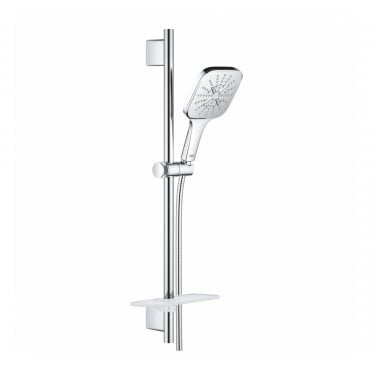 Grohe Rainshower Smartactive 130 Cube Shower Rail Set 3 Sprays - 26583000