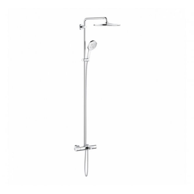 Grohe  Rainshower Smartactive 310 Shower System With Bath Thermostat For Wall Mounting