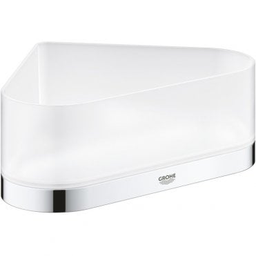 Grohe Selection Corner Shower Tray With Holder - Chrome