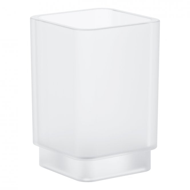 Grohe  Selection Cube Bathroom Tumbler - Satin White