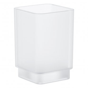 Grohe Selection Cube Bathroom Tumbler - Satin White