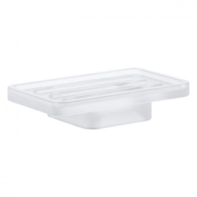 Grohe  Selection Cube Soap Dish - Satin White