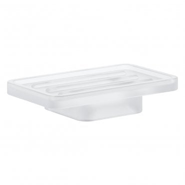 Grohe Selection Cube Soap Dish - Satin White