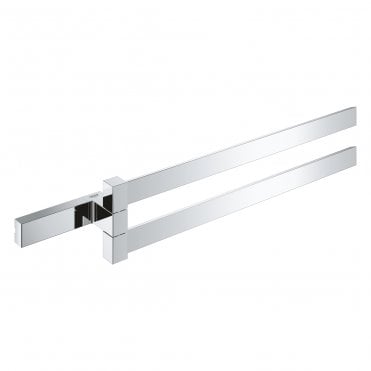 Grohe Selection Cube Toilet Roll Holder - Chrome