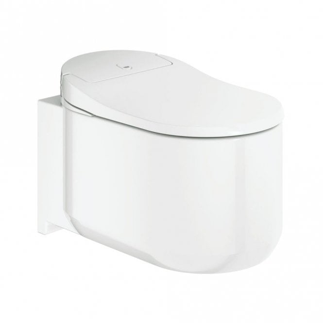 Grohe  Sensia Wall Hung Shower Toilet Pan - Alpine White