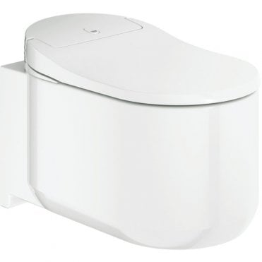 Grohe Sensia Wall Hung Shower Toilet Pan - Alpine White