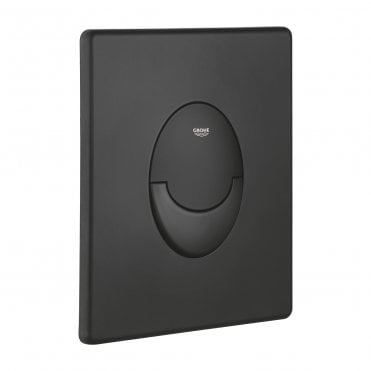 Grohe Skate Air Vertical Installation Flush Plate - Phantom Black