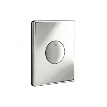 Grohe Skate Pneumatic Single Flush Plate - Chrome