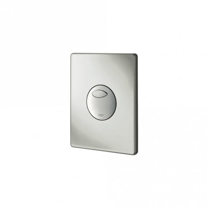 Grohe  Skate Pneumatic WC Wall Dual Flush Plate - Matt Chrome