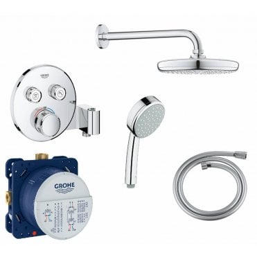 Grohe Smart Control Shower Set With Tempesta Shower Heads - GPSC001