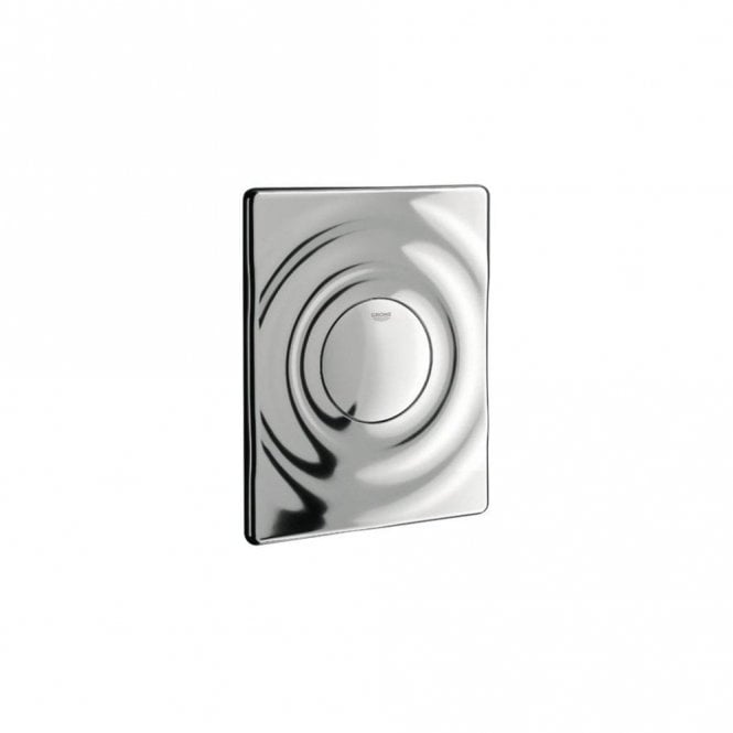 Grohe  Surf Single Flush Plate - Chrome