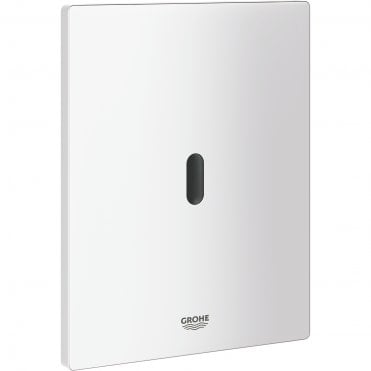 Grohe Tectron Bau E Electronic Flush Plate (Battery) - Alpine White