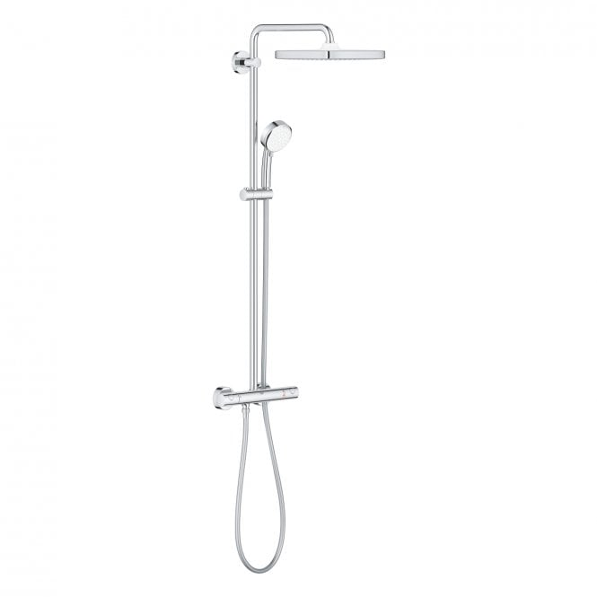 Grohe  Tempesta 250 Cube Shower System - Chrome