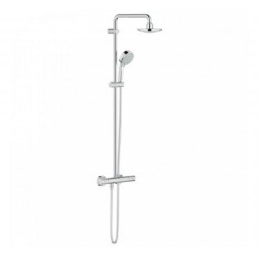 Grohe Tempesta Cosmopolitan 160 Shower system with thermostat for wall mounting; Chrome