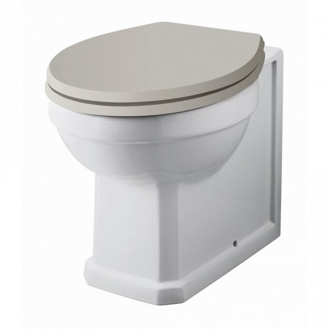 Harrogate  Back To Wall Toilet With Soft Close Seat White
