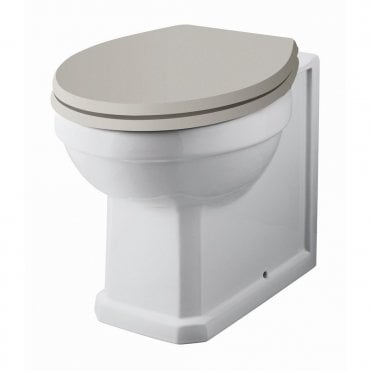 Harrogate Back To Wall Toilet With Soft Close Seat White