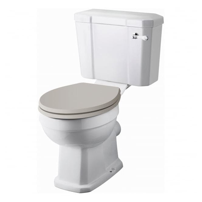 Harrogate  Comfort Height Toilet With Cistern And Soft Close Seat White