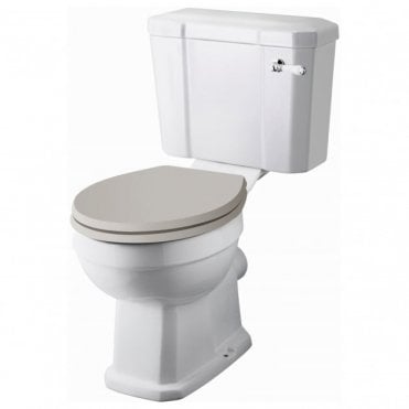 Harrogate Comfort Height Toilet With Cistern And Soft Close Seat White
