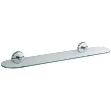 Inda Colorella 600mm Glass Shelf Chrome