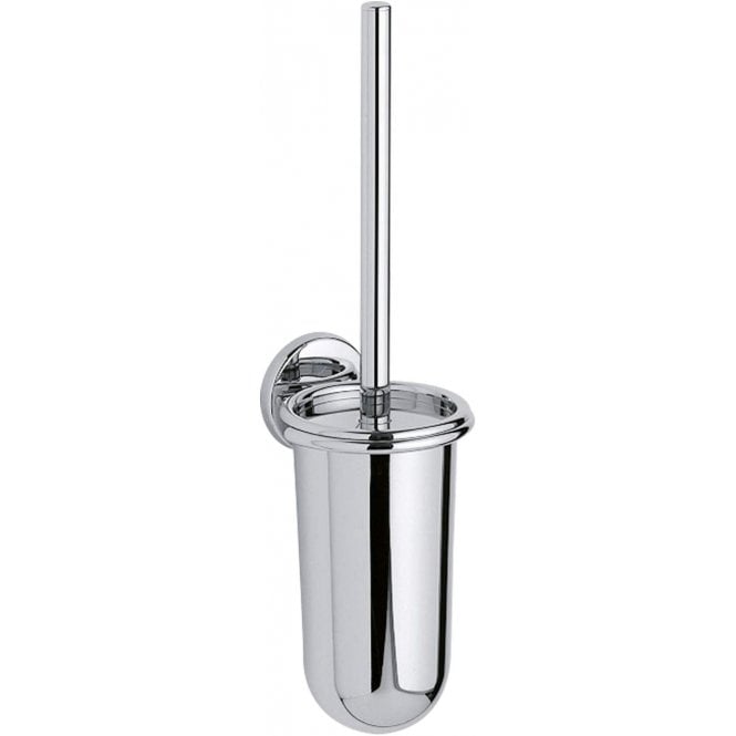 Inda  Colorella Toilet Brush and Holder Chrome