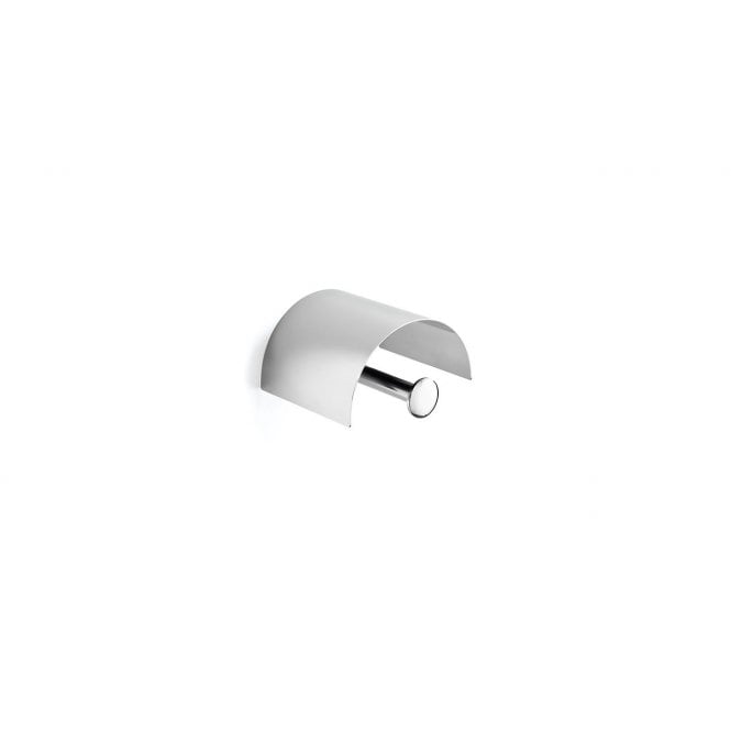 Inda  Covered Toilet Roll Holder Chrome