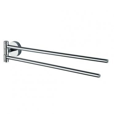 Inda Forum 440mm Double Towel Rail Chrome