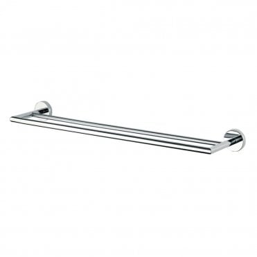 Inda Forum 660mm Double Towel Rail Chrome