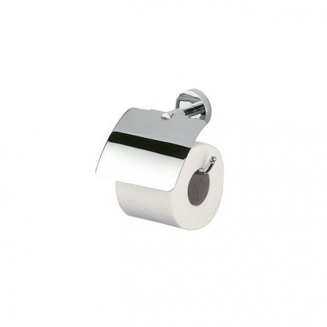 Inda  Forum Covered Toilet Roll Holder Chrome