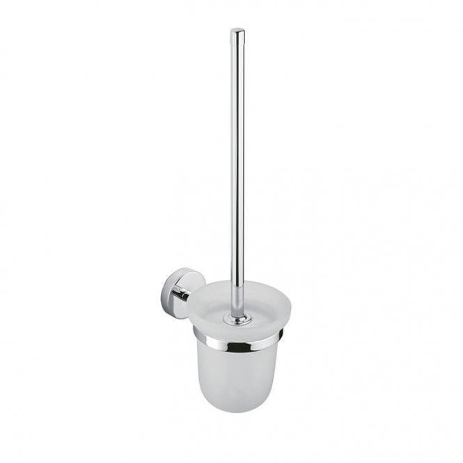 Inda  Forum Toilet Brush and Holder Chrome