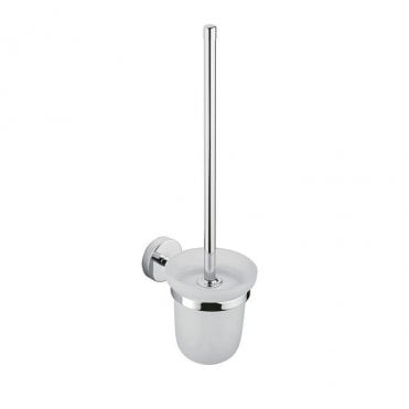 Inda Forum Toilet Brush and Holder Chrome