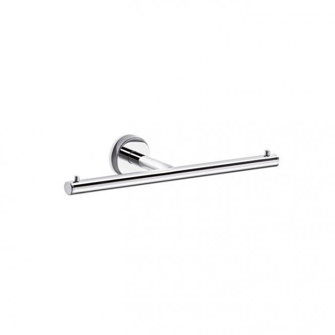 Inda  Gealuna Double Toilet Roll Holder Chrome