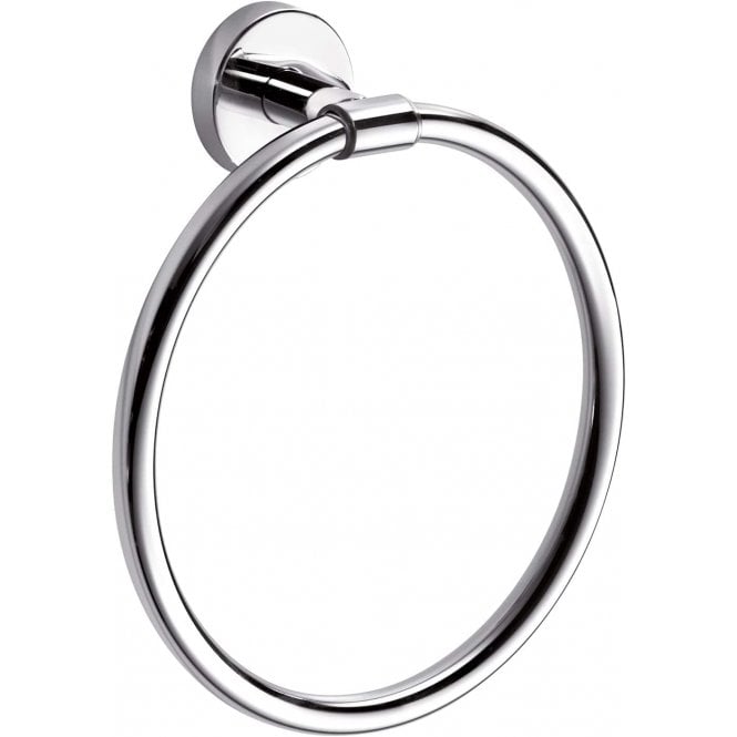 Inda  Gealuna Towel Ring Chrome