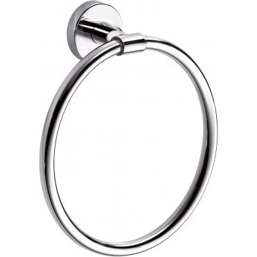 Inda Gealuna Towel Ring Chrome