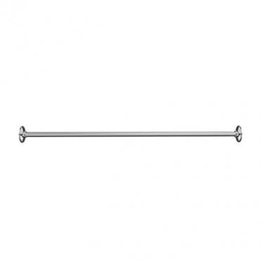 Inda Hotellerie 2000mm Shower Rail Chrome