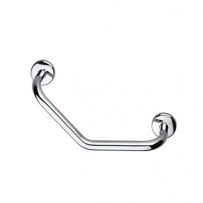 Inda  Hotellerie Cranked Grab Bar Chrome
