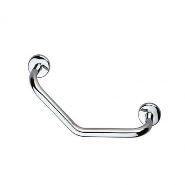 Inda Hotellerie Cranked Grab Bar Chrome