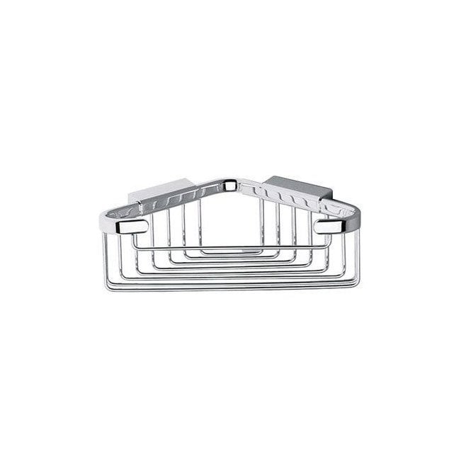 Inda  Hotellerie Deep Corner Soap Basket Chrome