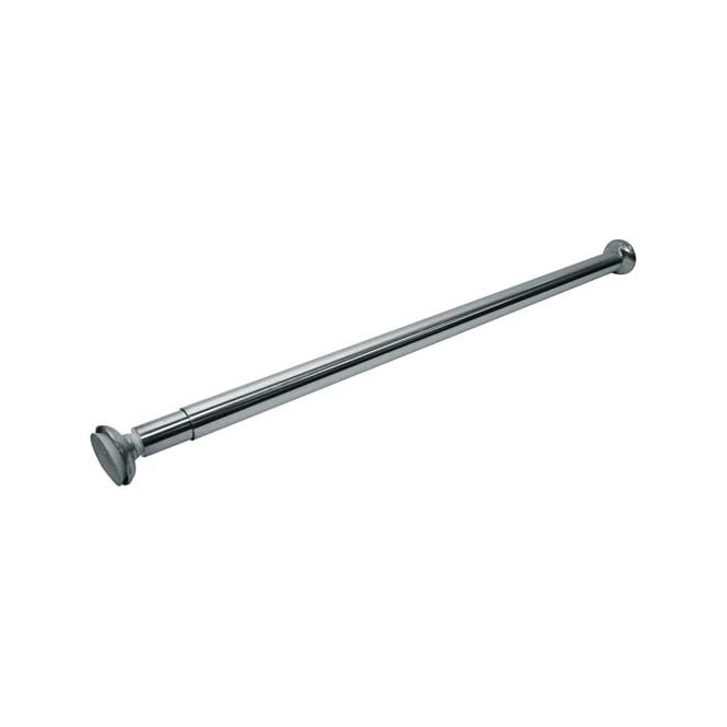 Inda  Hotellerie Extendable Shower Rail 85-135cm Long Chrome