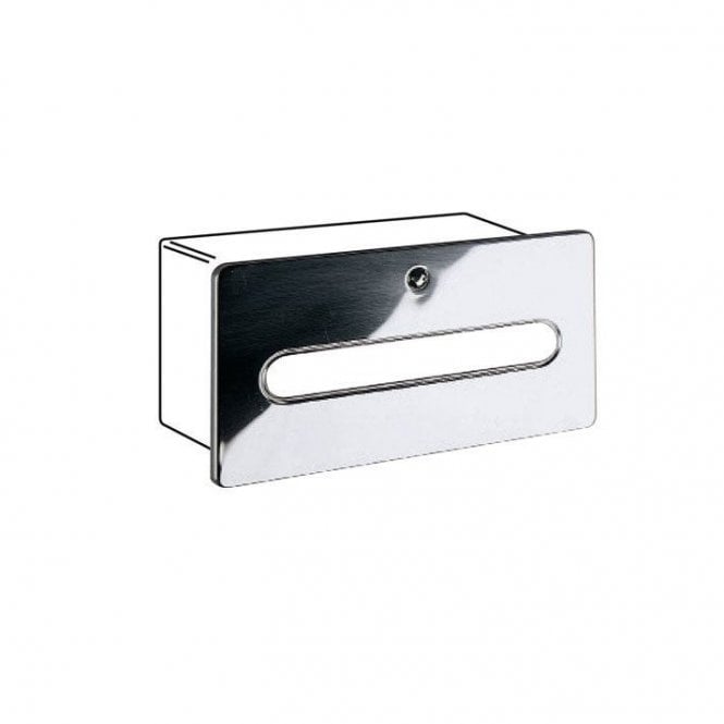 Inda  Hotellerie Kleenex Dispenser Holder Chrome