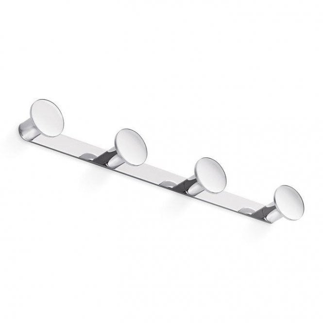 Inda  Hotellerie Quadruple Four Robe Hooks Chrome
