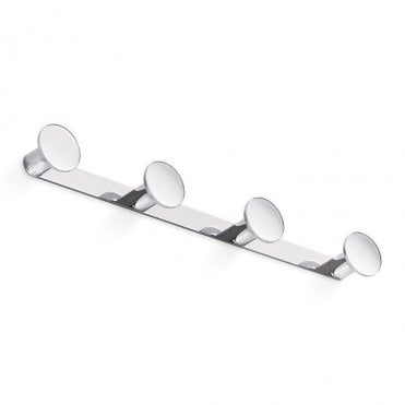 Inda Hotellerie Quadruple Four Robe Hooks Chrome