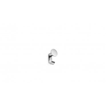 Inda Hotellerie Round Double Robe Hook Chrome