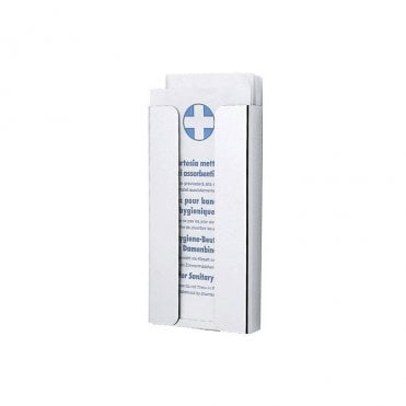 Inda Hotellerie Sanitary Bag Dispenser 240mm x 130mm Chrome