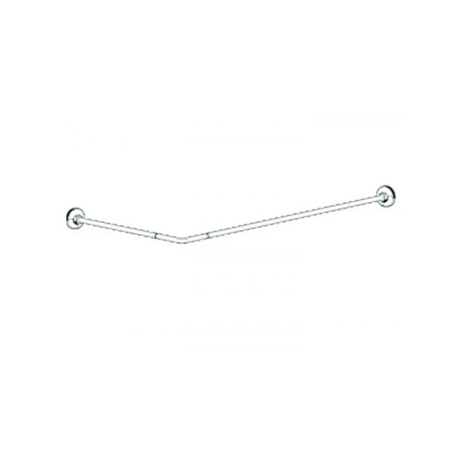 Inda  Hotellerie Shower Rail 170mm x 70mm Chrome