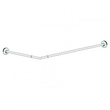 Inda Hotellerie Shower Rail 170mm x 70mm Chrome